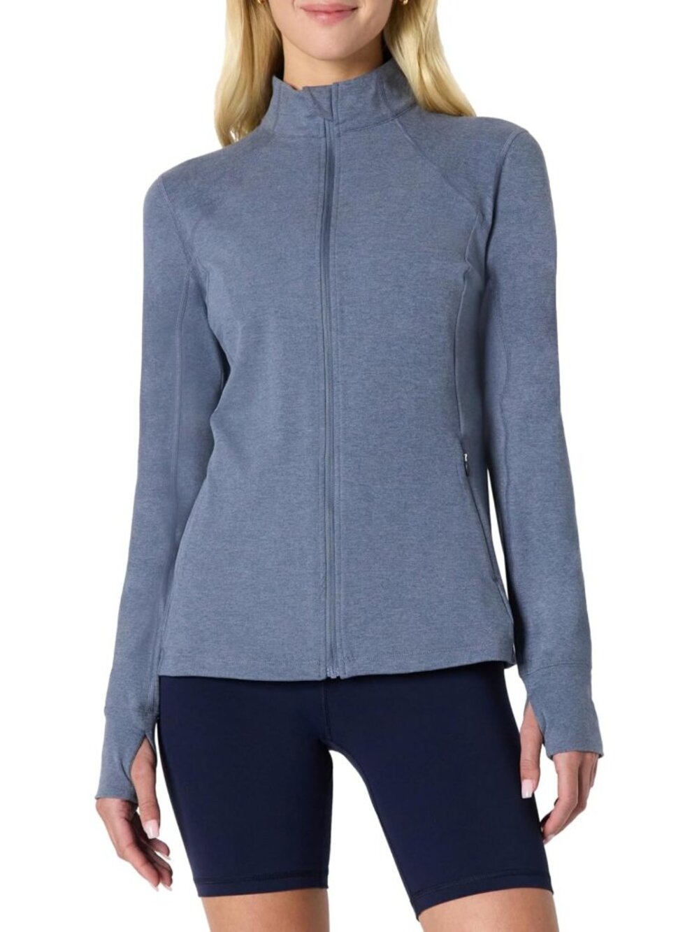 Lightweight Zip-Up Workout Jacket for Women | Soft Athletic Performance